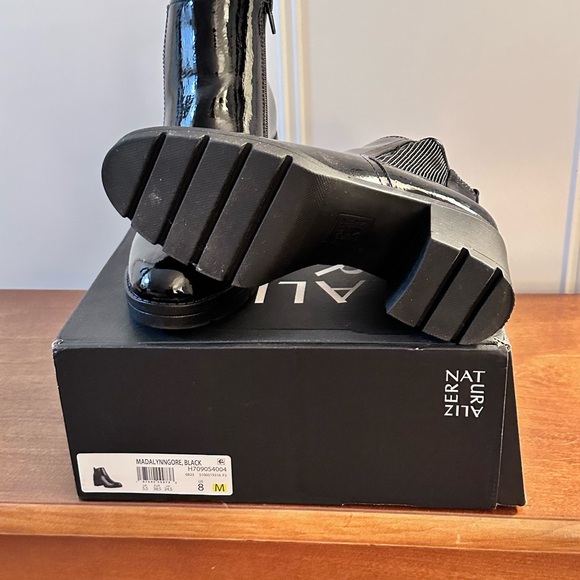 Naturalizer Patent Boots - Picture 4 of 5